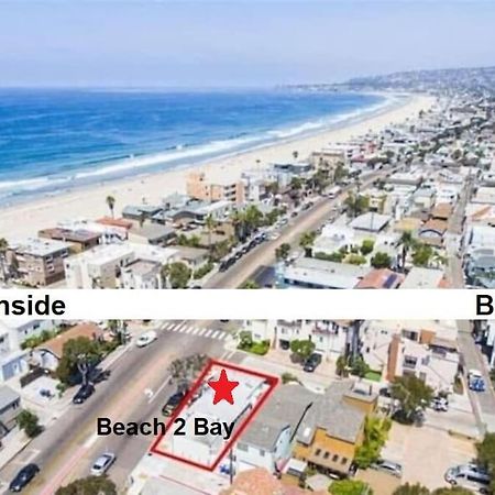 Beach-2-Bay 2Br - In The Heart Of Mission Beach San Diego Buitenkant foto